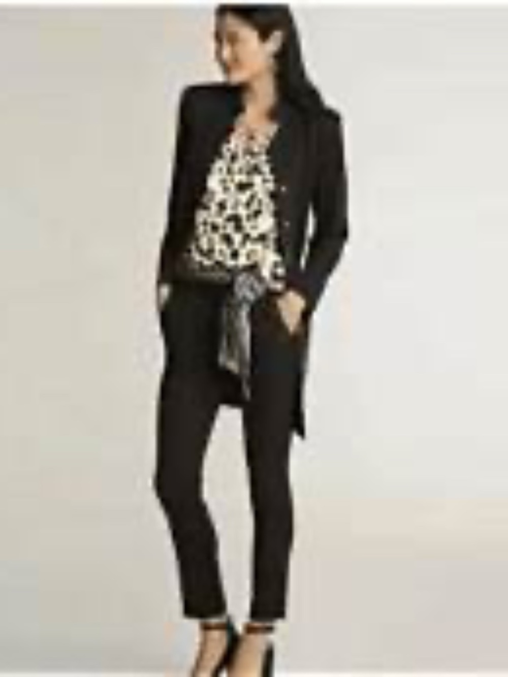 Cabi M Maestro Jacket Black Ponte Knit